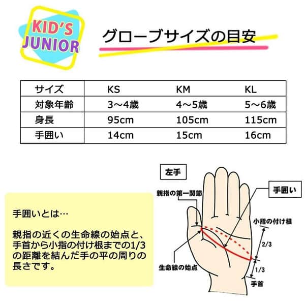 スキー グローブ キッズ ジュニア 子供用 グローブ 冬用 手袋 スノーボード KID'S 防寒 雪遊び straight jump(ストレートジャンプ) 1680 1680-BLUE-KL  1