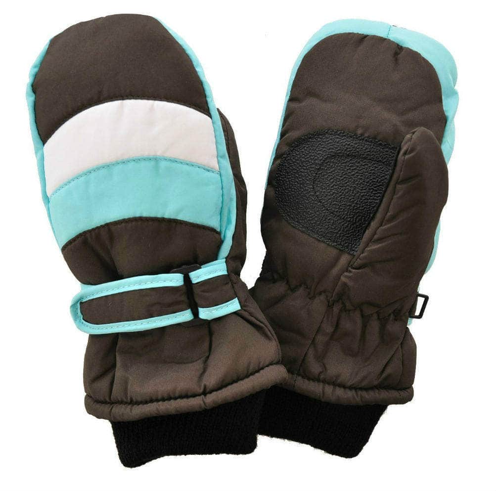 スキー グローブ キッズ ジュニア 子供用 ミトン グローブ 冬用 手袋  スノーボード KID'S 防寒 雪遊び straight jump(ストレートジャンプ) 1681 1681-BLUE-KL  2