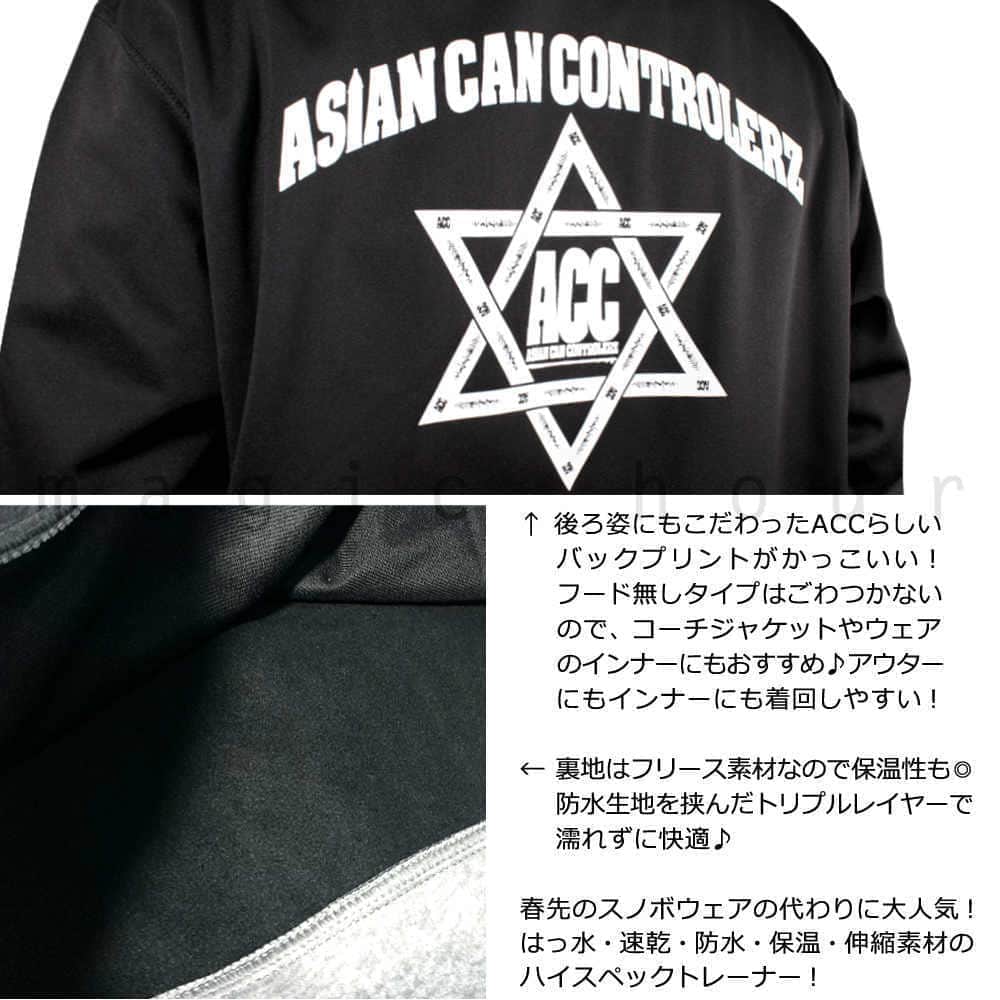 スノーボード パーカー スノボー 撥水 防風 ウェア ジャケット メンズ レディース クルーネック フード無し トレーナー ACC エーシーシー INFINITY 裏フリース ACC-19CREW-INFINTY-BLK-L ACC(エーシーシー) 2