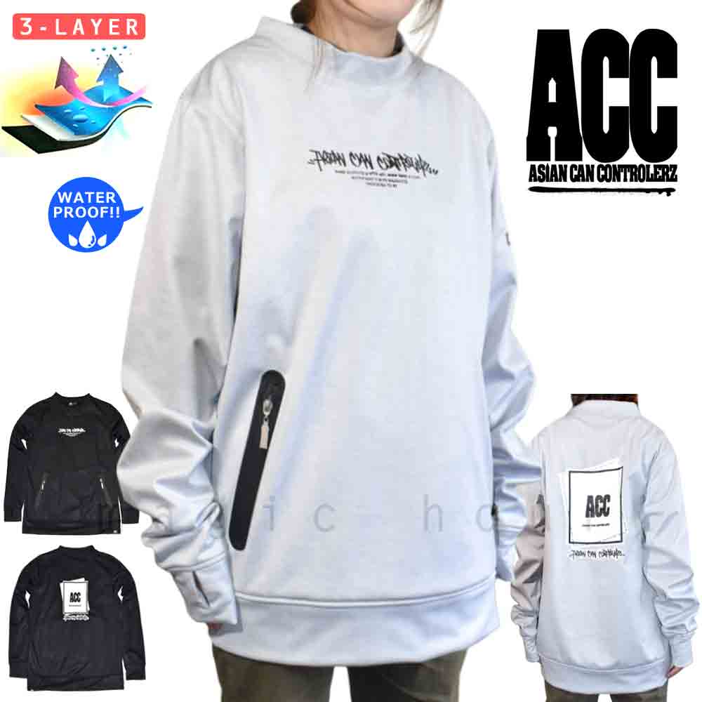 ACC-22CREW-SQUARE-BLK-L : コーチジャケット・撥水パーカー
