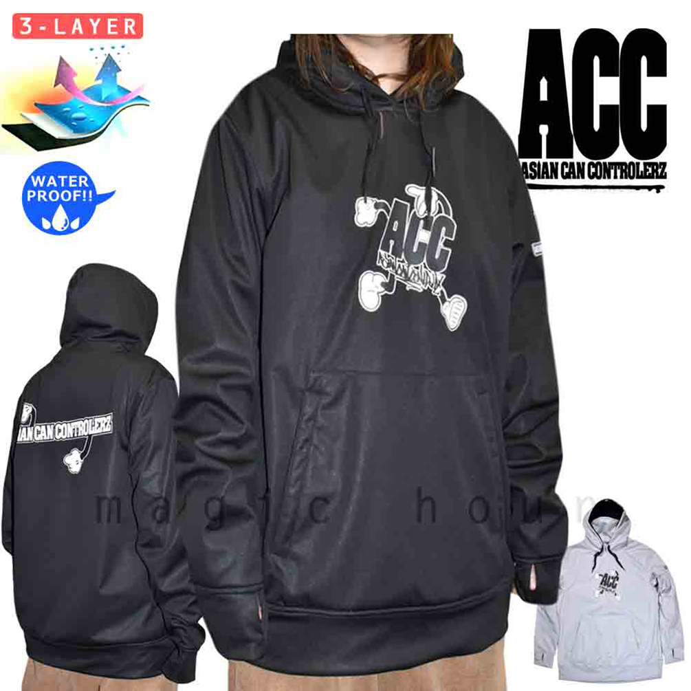 ACC-22MIDPUL-SMILE-BLK-L : コーチジャケット・撥水パーカー