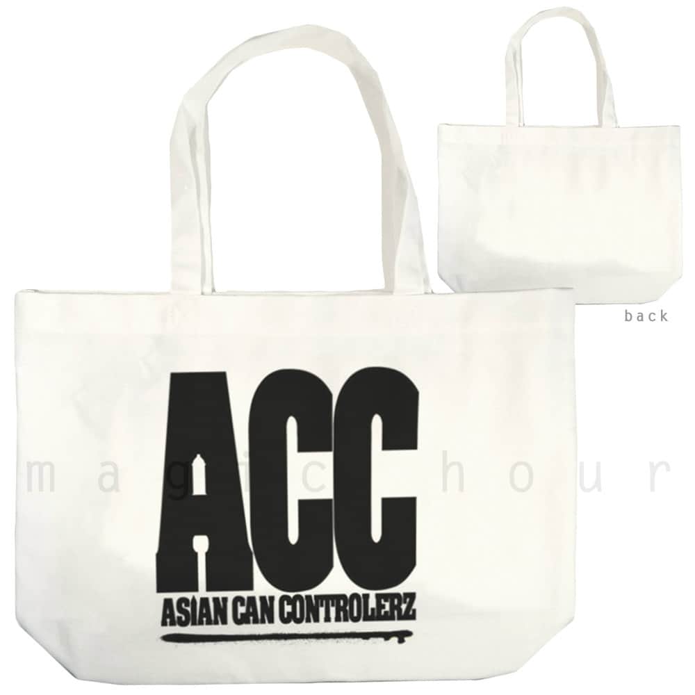 キャンバス トート バッグ 帆布 コットン バック メンズ レディース おしゃれ ブランド ACC エーシーシー スノーボード 大容量 大きめ ショルダー スノボ M ACC-BAG-THEACC-M-NAT-BLK ACC(エーシーシー) 3