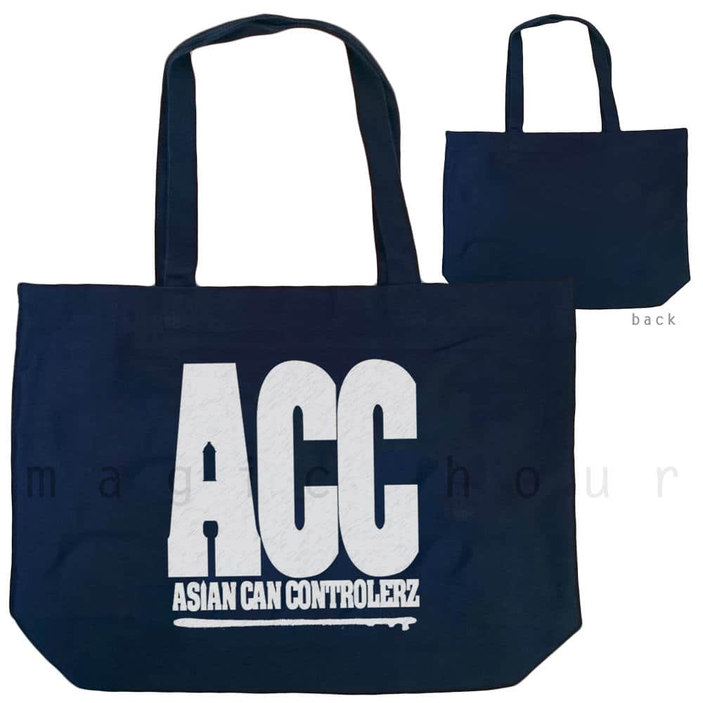 キャンバス トート バッグ 帆布 コットン バック メンズ レディース おしゃれ ブランド ACC エーシーシー スノーボード 大容量 大きめ ショルダー スノボ M ACC-BAG-THEACC-M-NAT-BLK ACC(エーシーシー) 5