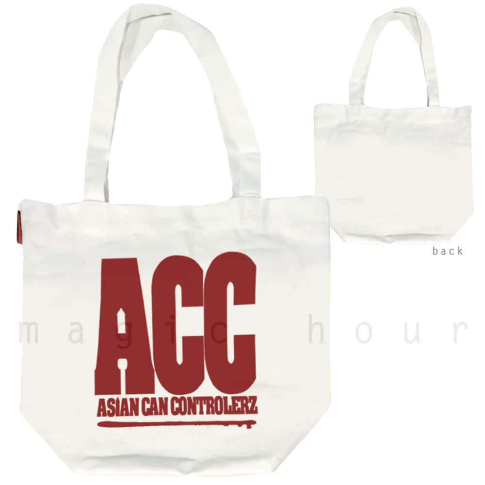 キャンバス トート バッグ 帆布 コットン バック メンズ レディース おしゃれ ブランド ACC エーシーシー スノーボード 大容量 小さめ ショルダー スノボ S ACC-BAG-THEACC-S-NAT-BLK ACC(エーシーシー) 4