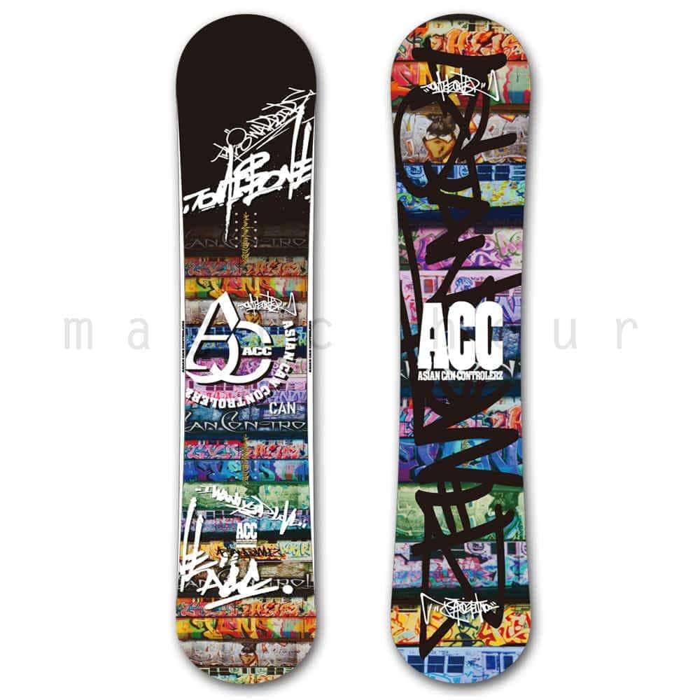 スノーボード 板 メンズ レディース 単品 2019 ACC エーシーシー CAN グラトリ ツインチップ イージー ロッカー ボード 黒 ブラック かっこいい ACC-BOARD-19CAN-139 ACC(エーシーシー) 3