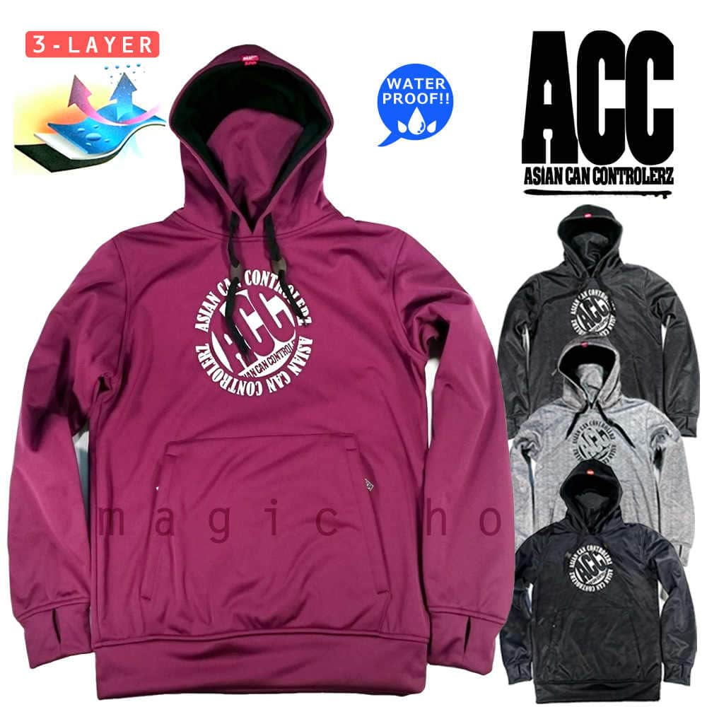 ACC-BPARKA-MIDPULL-BUR-L : コーチジャケット・撥水パーカー