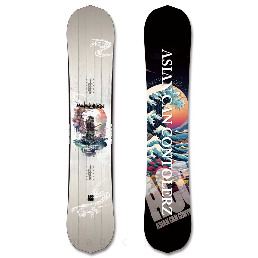 スノーボード 板 メンズ 2点セット ACC エーシーシー CANON グラトリ 2026 スノボ ブランド キャンバー ボード ビンディング ジブ パーク お洒落 かっこいい ACC-SB-26CANON-ST2-147 ACC(エーシーシー) 1