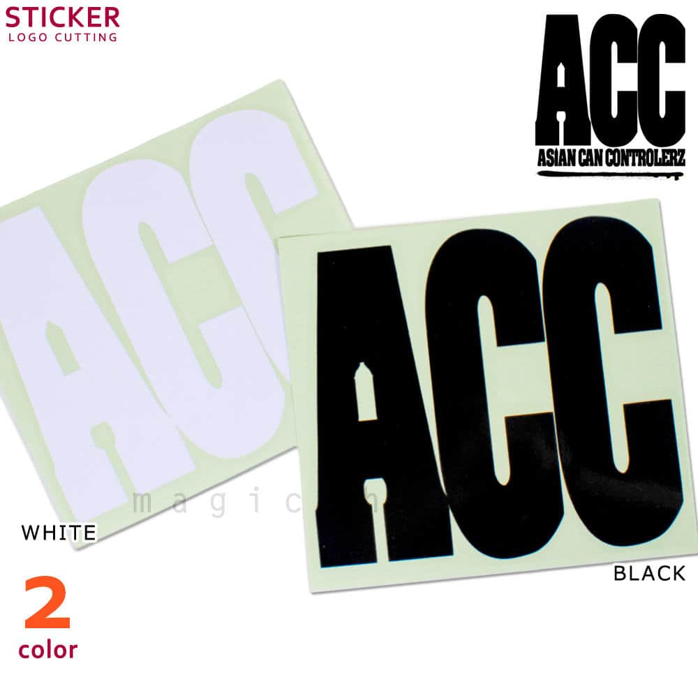 U-ACC-STICKER-CUTTING-BLK : チューンナップ