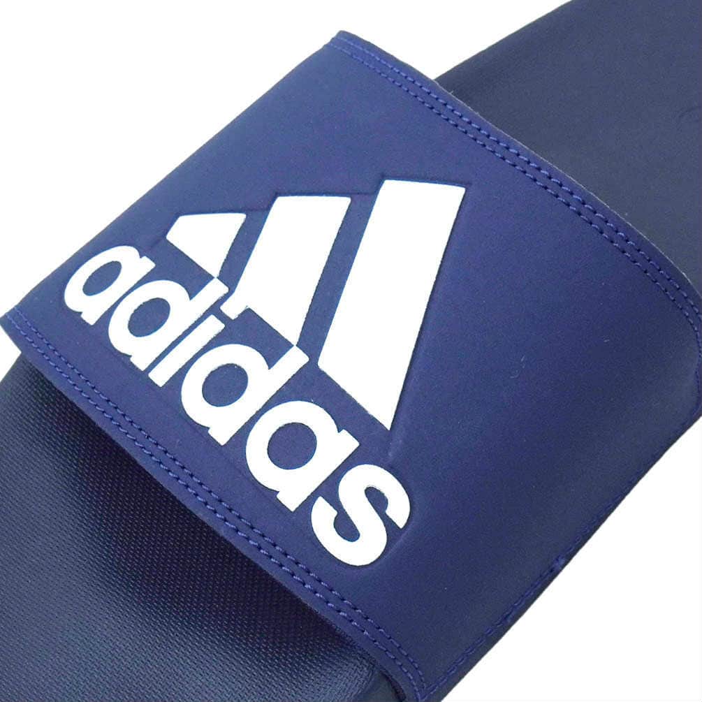 アディダス ADIDAS サンダル メンズ ビーチサンダル スリッパ おしゃれ スポーツサンダル シャワーサンダル ブランド ロゴ 赤 黒 紺 青 痛くない ボーダー ADISAND-LOGO-BLK-CG3425-255 adidas(アディダス) 3