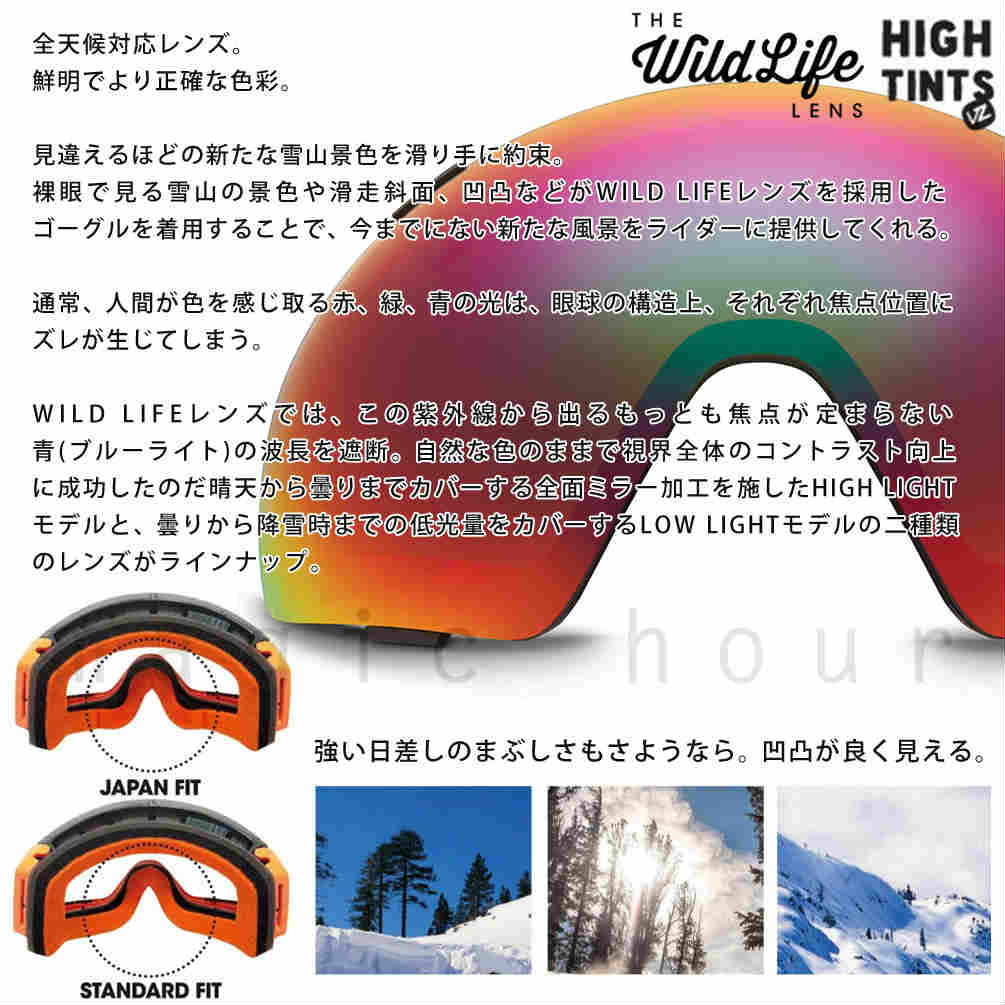 スノーボード ゴーグル VONZIPPER ボンジッパー CLEAVER クリーバー メンズ レディース スキー スノボ スノーゴーグル ジャパンフィット ミラー くもり止め COR AH21M-712-COR-COR-F VONZIPPER(ボンジッパー) 4