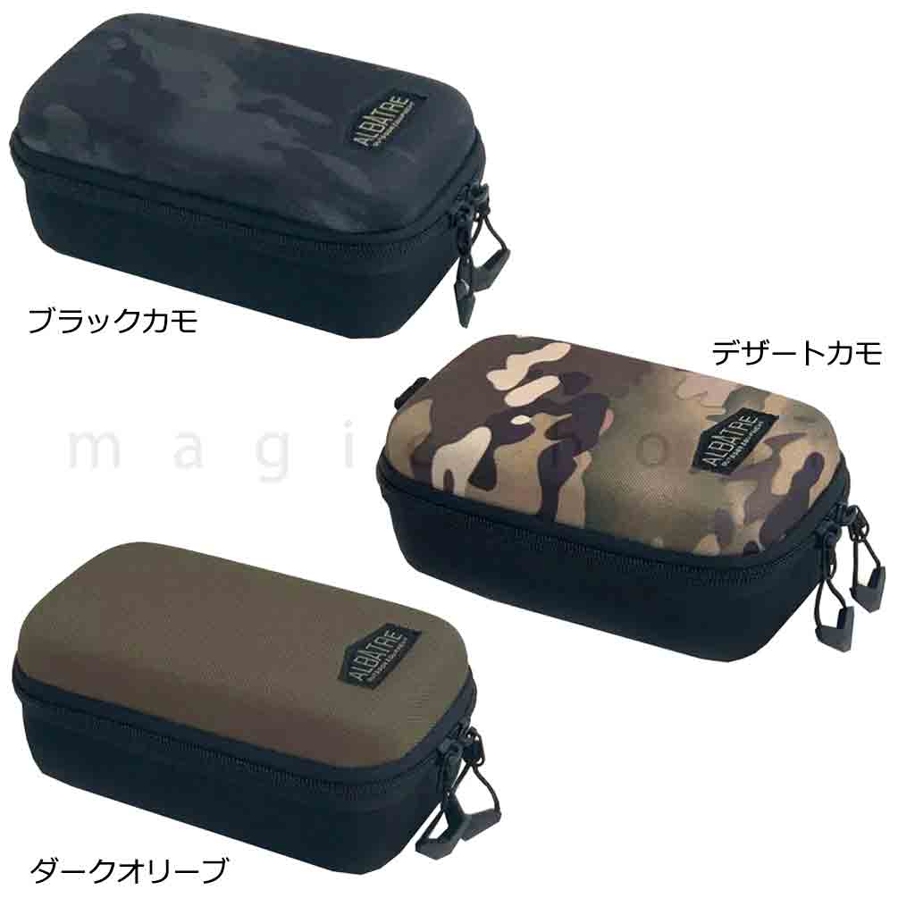 メスティン ケース キャンプ 飯盒 カバー アウトドア 多機能 ツールケース ハード おしゃれ クッカー EVA ケース ポーチ 収納 キャリー アルバートル 迷彩 無地 AL-OBA300-BLACKCAMO albatre(アルバートル) 4