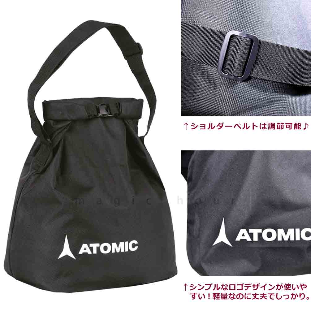 ブーツケース バッグ スキー スノボ ブーツバッグ ヘルメット ケース メンズ レディース 肩かけ ブーツコンテナー ショルダー お洒落 ATOMIC アトミック 黒 AL5044610 ATOMIC(アトミック) 2