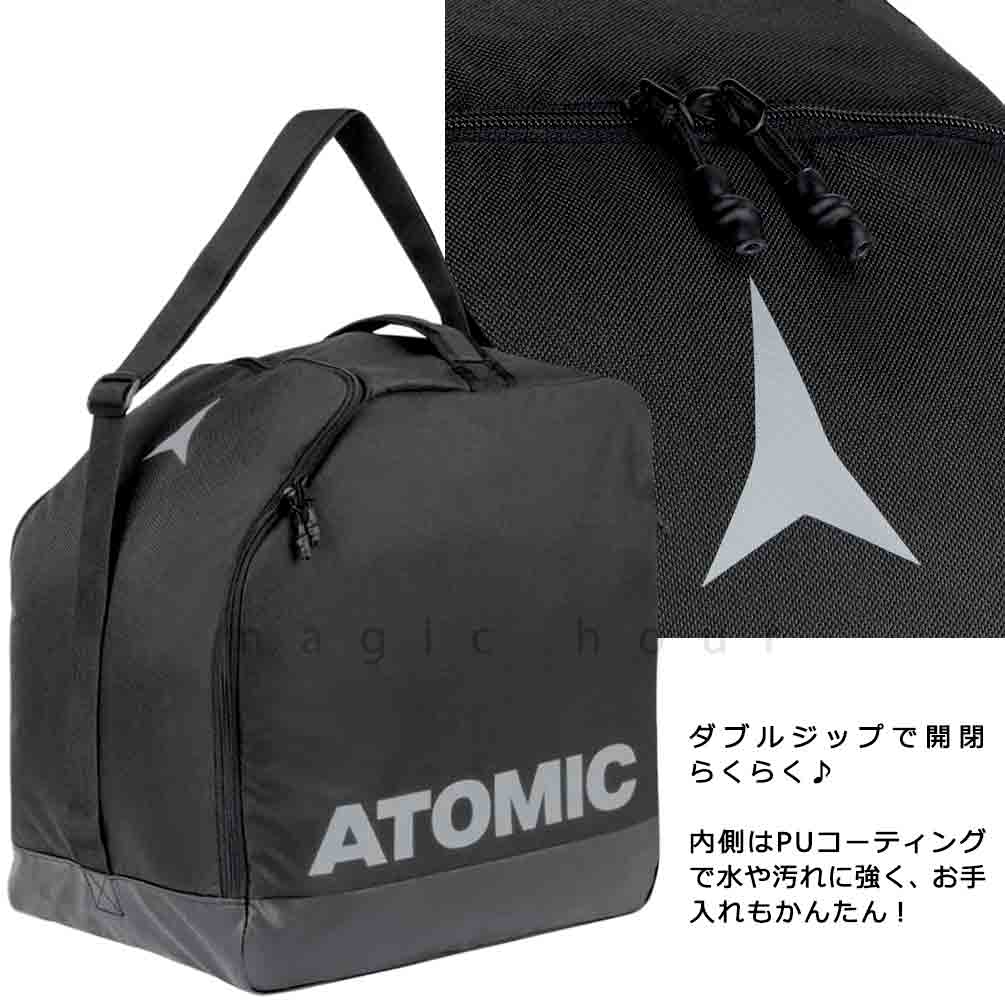 ブーツケース バッグ スキー ブランド ヘルメット ケース ATOMIC スノボ ケース メンズ レディース 肩かけ ショルダー ブーツコンテナー ブーツバッグ お洒落 黒 ATM-BHBG-AL5044830 ATOMIC(アトミック) 3