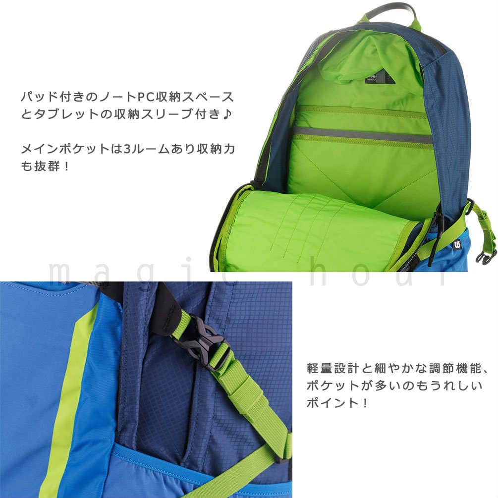 バートン BURTON リュック バックパック DAY HIKER メンズ レディース リュックサック 青 無地 お洒落 バック 登山 アウトドア 大容量 旅行 PC 収納 28L BURTON-DAYHIKER-28-SKYDIVER-28L BURTON(バートン) 3