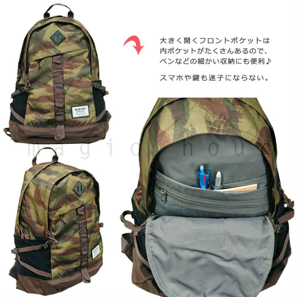 バートン BURTON リュック バックパック SHACKFORD PACK 24L メンズ レディース リュックサック 迷彩 柄 お洒落 バック 登山 アウトドア 大容量 旅行 PC 収納 BURTON-SHACKPACK-CAMO-24L BURTON(バートン) 1
