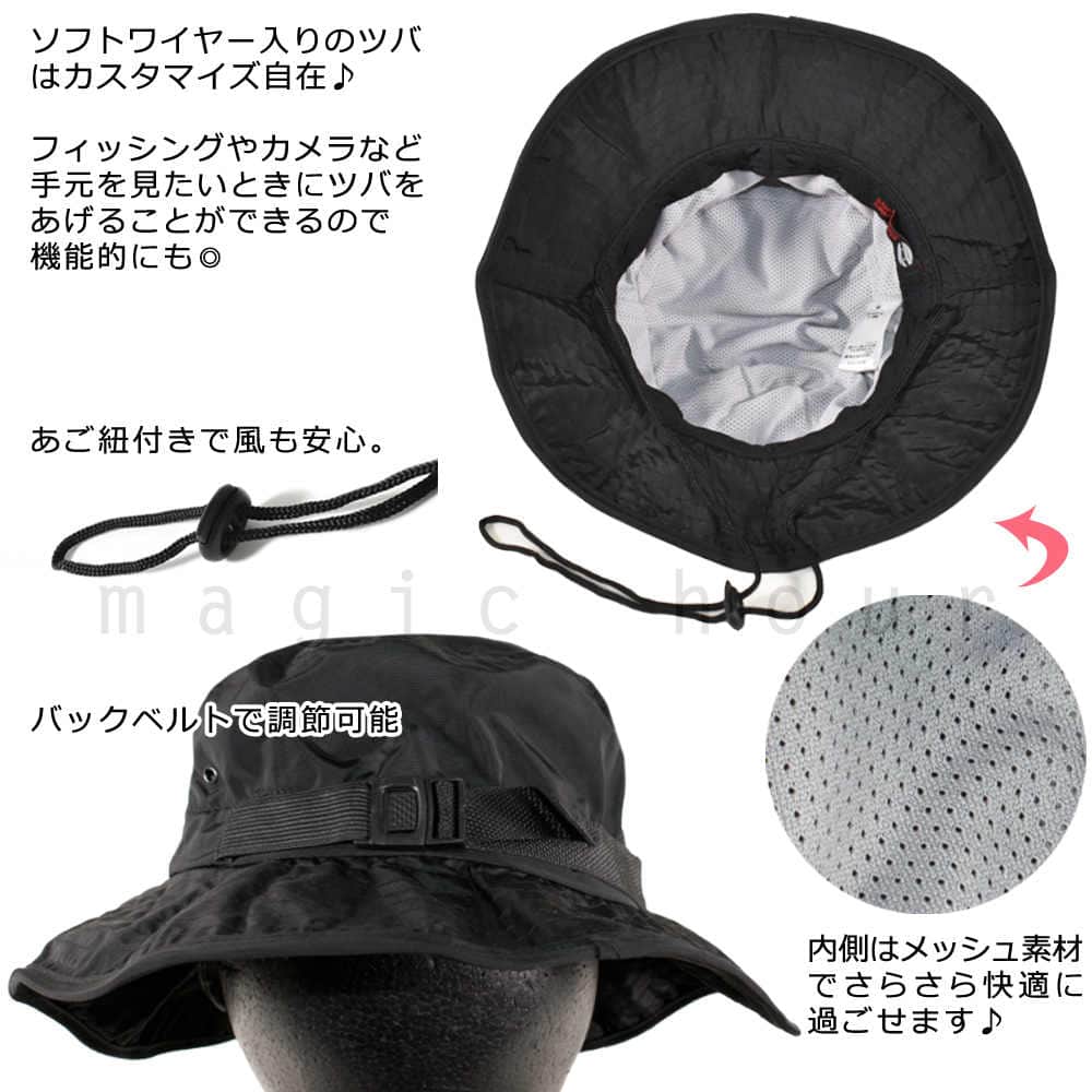 撥水 ハット ナイロン 帽子 メンズ レディース ショウタイム 速乾 防水 軽量 アウトドア ワークキャップ  登山 トレイル ランニング スノー スノボ ブランド 黒 CAP-1707-LABEL-BGE-L SHOWTIME COLLECTIVE(ショウタイム コレクティブ) 2