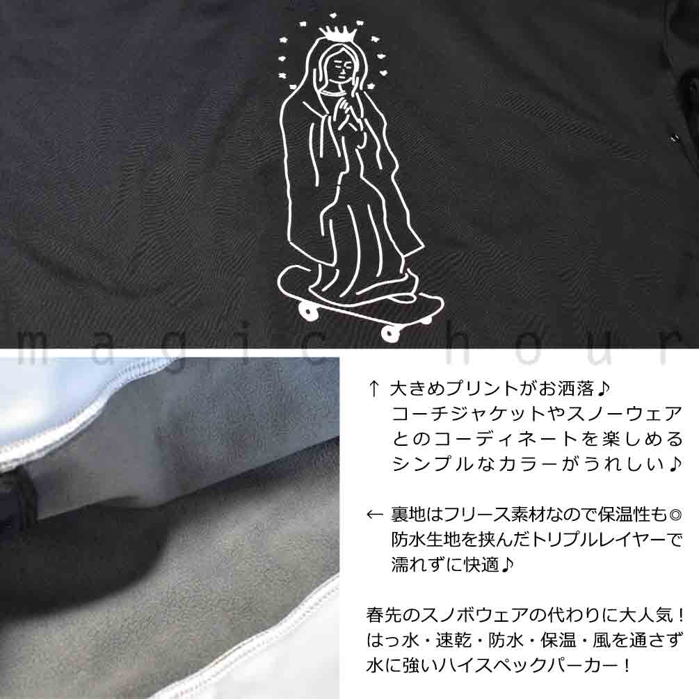 スノーボード 防水 トレーナースノボー  撥水 防風 防寒 ウェア ジャケット クルーネック メンズ レディース SHOWTIME ブランド ショウタイム 黒 グレー CN23-005-BLK-L SHOWTIME COLLECTIVE(ショウタイム コレクティブ) 2