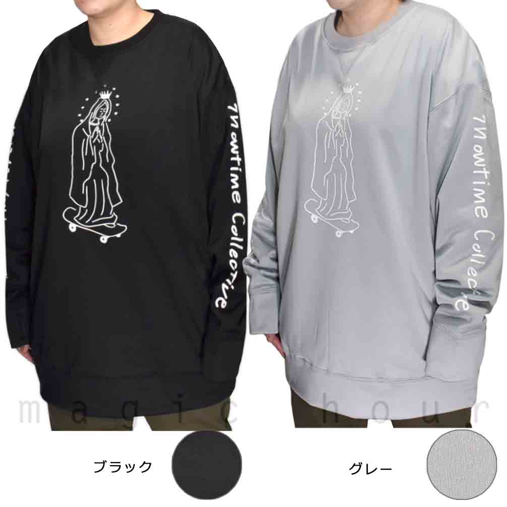 スノーボード 防水 トレーナースノボー  撥水 防風 防寒 ウェア ジャケット クルーネック メンズ レディース SHOWTIME ブランド ショウタイム 黒 グレー CN23-005-BLK-L SHOWTIME COLLECTIVE(ショウタイム コレクティブ) 4