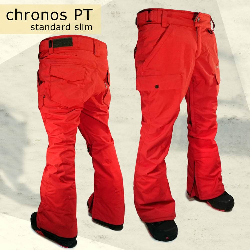 スノーボード スノボー ウェア メンズ レディース スリム 細身 パンツ 下 crossover クロスオーバー chronos pants CSW8501 無地 細身 CSW8501-BEIGE-L crossover(クロスオーバー) 1