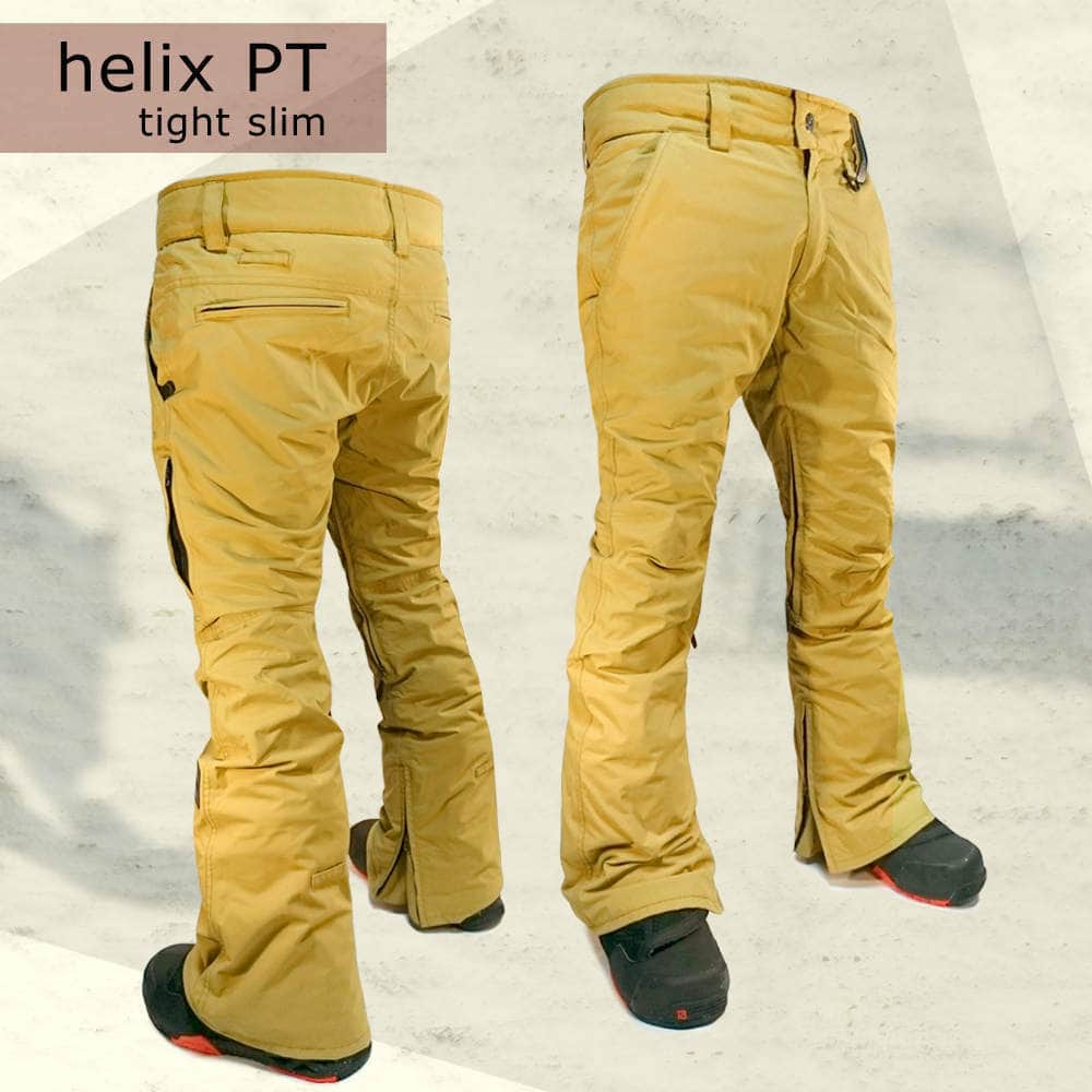 スノーボード スノボー ウェア メンズ レディース スリム 細身 パンツ 下 crossover クロスオーバー helix pants CSW8506 無地 CSW8506-BEIGE-L crossover(クロスオーバー) 1