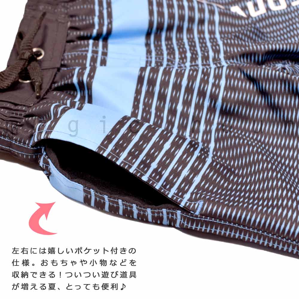 送料無料 水着 男の子 海パン スイムウェア 子供 キッズ ジュニア ブランド 子ども スイムパンツ サーフパンツ スイムウエア 男子 青 100cm 110cm 120cm 130cm U-CV-719403-BOYSW-BLUE-100 CONVERSE(コンバース) 3