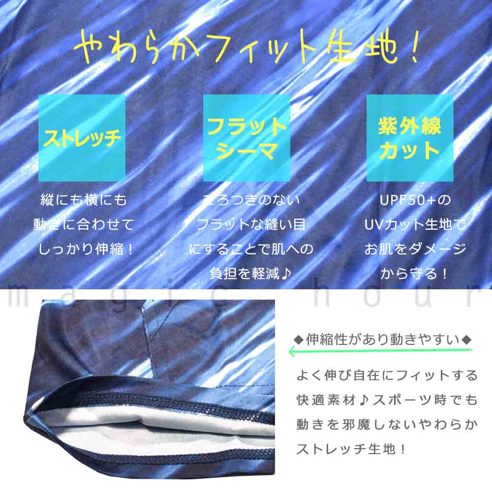ラッシュガード メンズ レディース 長袖 お洒落 ラッシュパーカー UVカット フード付き ジップアップ 水着 ブランド UPF50+ 青 ブルー M L LL 速乾 紫外線対策 CV-LSRASH-833403-NAVY-L CONVERSE(コンバース) 1