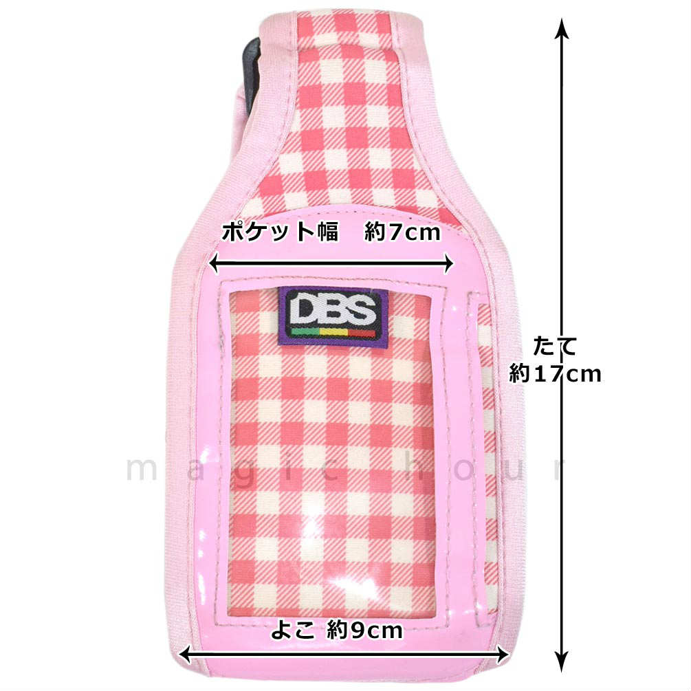 送料無料 スキー スノボ パスケース リフト券ホルダー チケットホルダー スノボー 腕まき リフト券入れ チケットケース 小物入れ スノーボードアクセサリー U-DBS-4111-PNK-F DBS(デ．ビ−．エス) 2