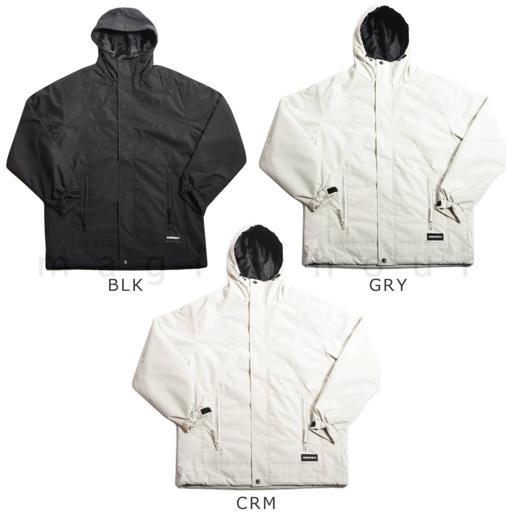 スノーボード ウエア ジャケット ボード ウェア 上 スノボー 撥水 防水 透湿 ウェア ジャケット メンズ レディース ブランド お洒落 軽量 アウター 白 黒 グレー DD-SCTJKT-DTS002-BLK-L THE SOCIETY 5