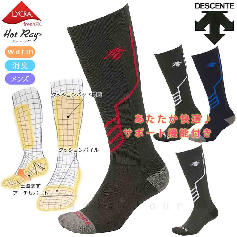DESNT-DWBOJB61-BRD-25-27 : ソックス