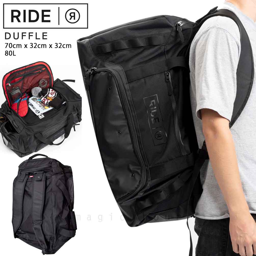 DUFFLE-R2112001010-BLACK : スノーボード