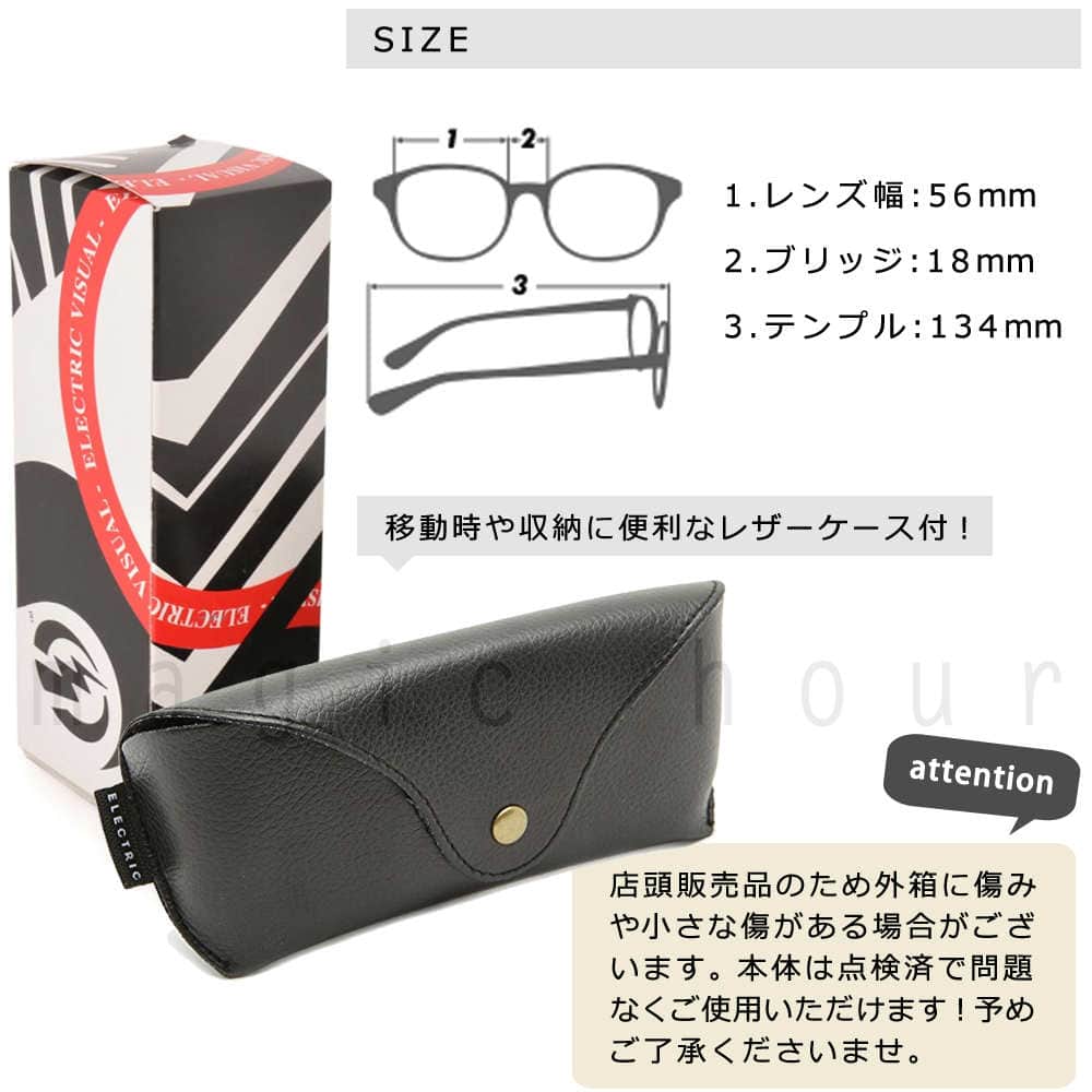 ELECTRIC エレクトリック UVカット サングラス メンズ レディース ブルーライト レンズ 黒 シルバー ティアドロップ レトロ おしゃれ ブランド イタリア製 ES11109720-AV1LARGE-PLATINUM-MGREY ELECTRIC(エレクトリック) 3
