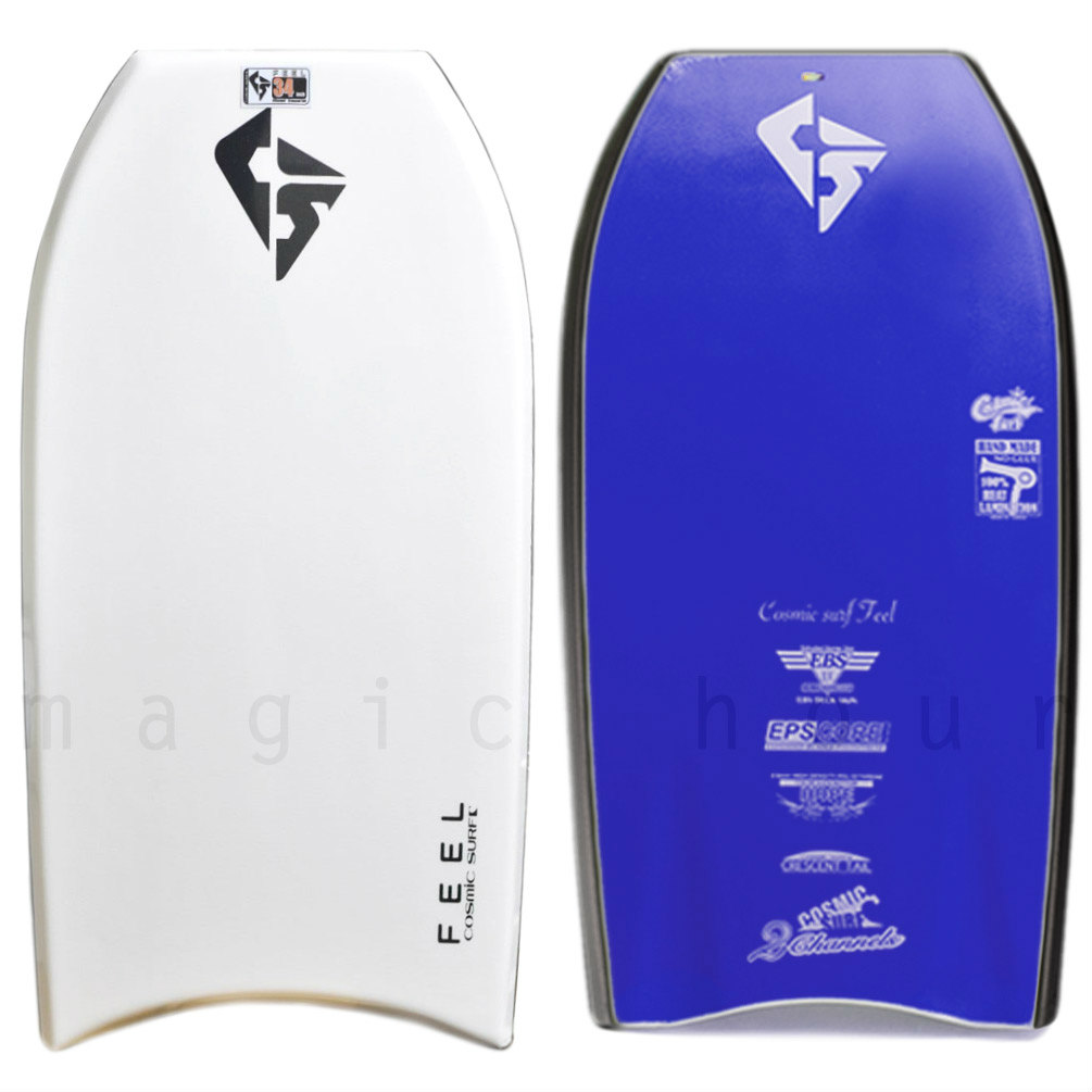 子供用 ボディボード 3点 セット キッズ ジュニア ボディーボード 34インチ ニットケース リーシュコード COSMIC SURF コスミックサーフ FEEL-JRSET3-WHT FEEL-JRSET3-WHT COSMIC SURF(コスミックサーフ) 1