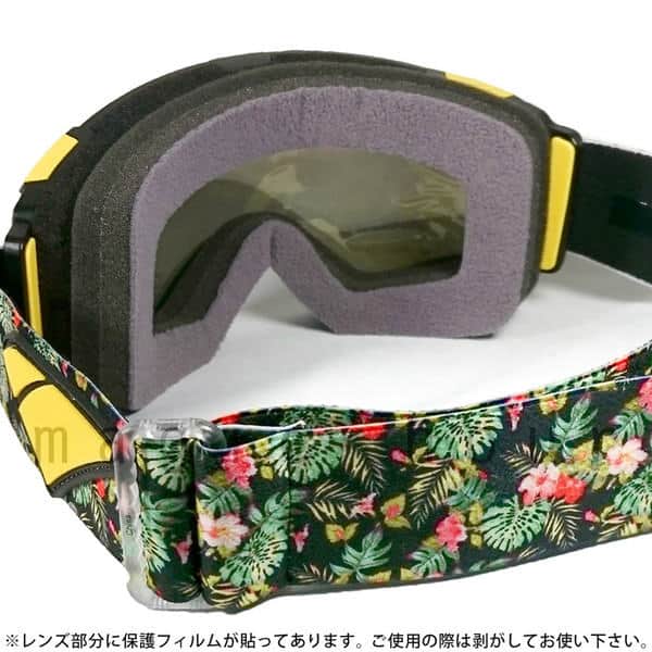 スノーゴーグル スノーボード スキー ゴーグル メンズ レディース スノボ ミラー ダブルレンズ くもり止め IS EYEWEAR アイエス アイウェアー CREW ブラック 黒 ISCRW-BLACKHAWAIIAN  2