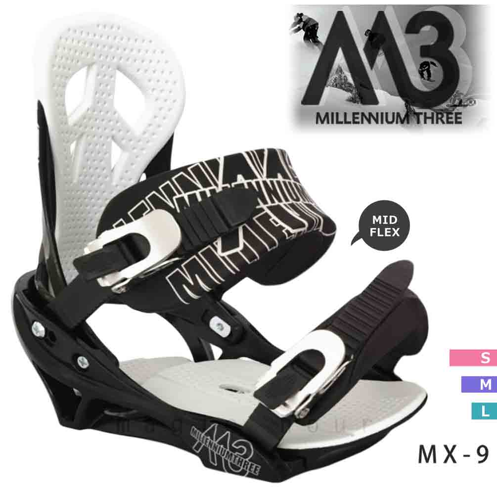 M3-BIN-22MX9-BKWHT-L : M3(ミレニアムスリー)