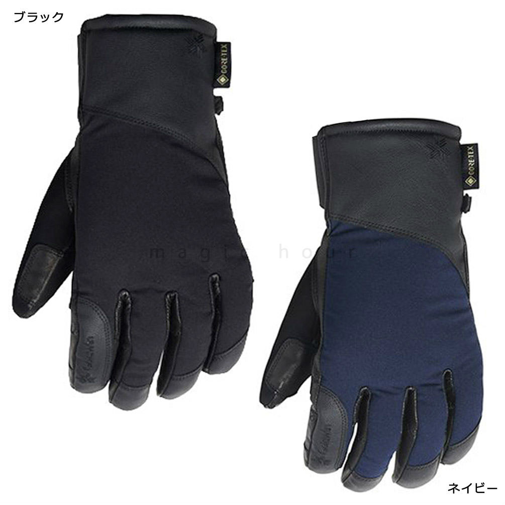 スキー スノーボード ゴアテックス グローブ 手袋 メンズ Goldwin ゴールドウィン GORE-TEX スノーグローブ 防水インナー内臓 スノー スノボ 防寒 GTX Glove  黒 MHG-81904P-GLOVE-BLK-L  3
