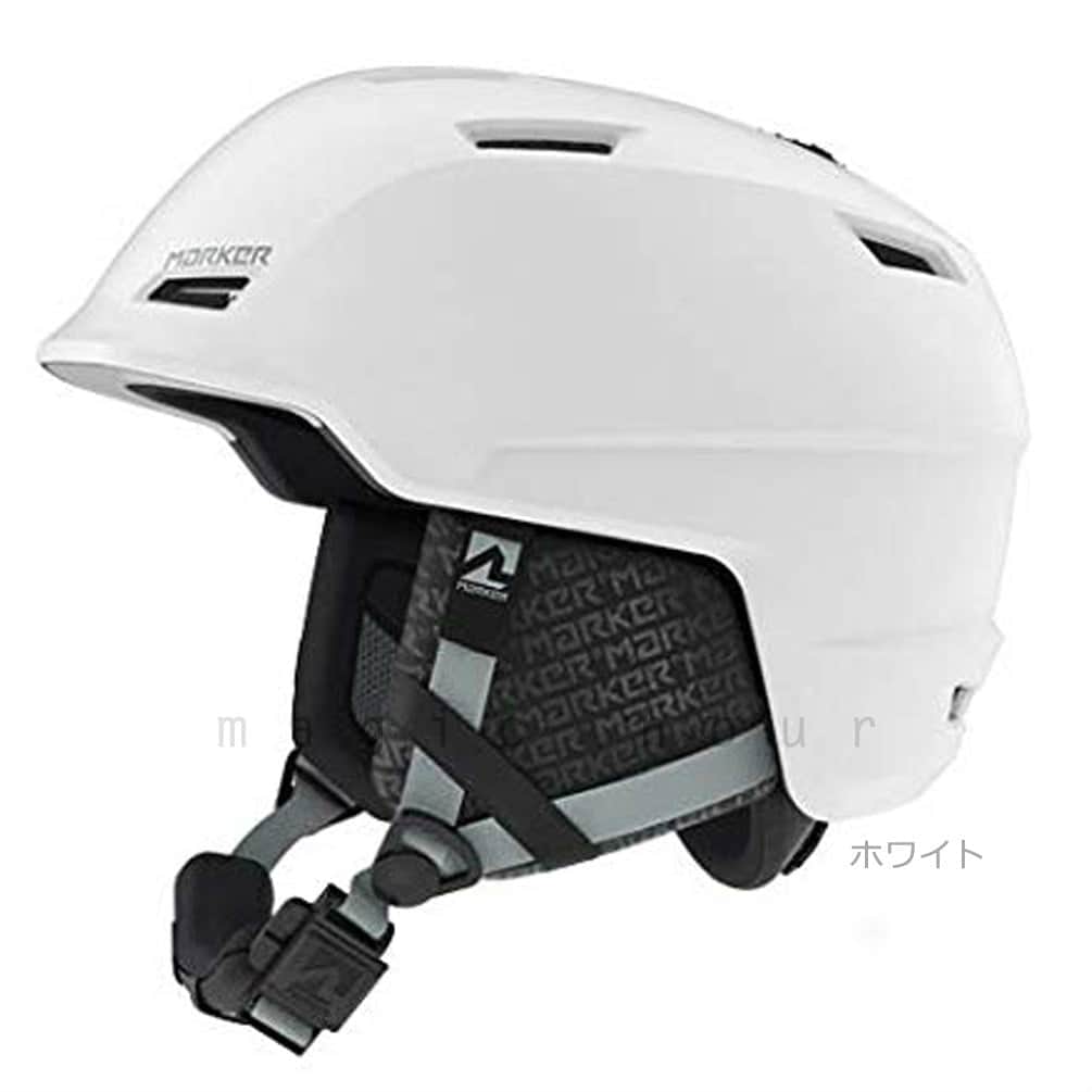 ヘルメット スキー スノーボード メンズ レディース MARKER マーカー CONSORT 2.0 M おしゃれ プロテクター 大人用 スポーツ 登山 サイズ調節 スノーヘルメット MK-MET-CONST2M-WHT-L MARKER(マーカー) 3