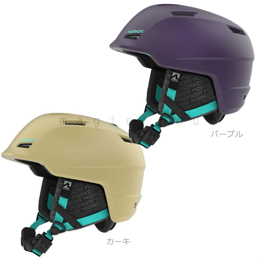 ヘルメット スキー スノーボード レディース MARKER マーカー CONSORT 2.0 W おしゃれ プロテクター 大人用 スポーツ 登山 自転車 サイズ調節 スノーヘルメット MK-MET-CONST2W-KHA-M MARKER(マーカー) 3