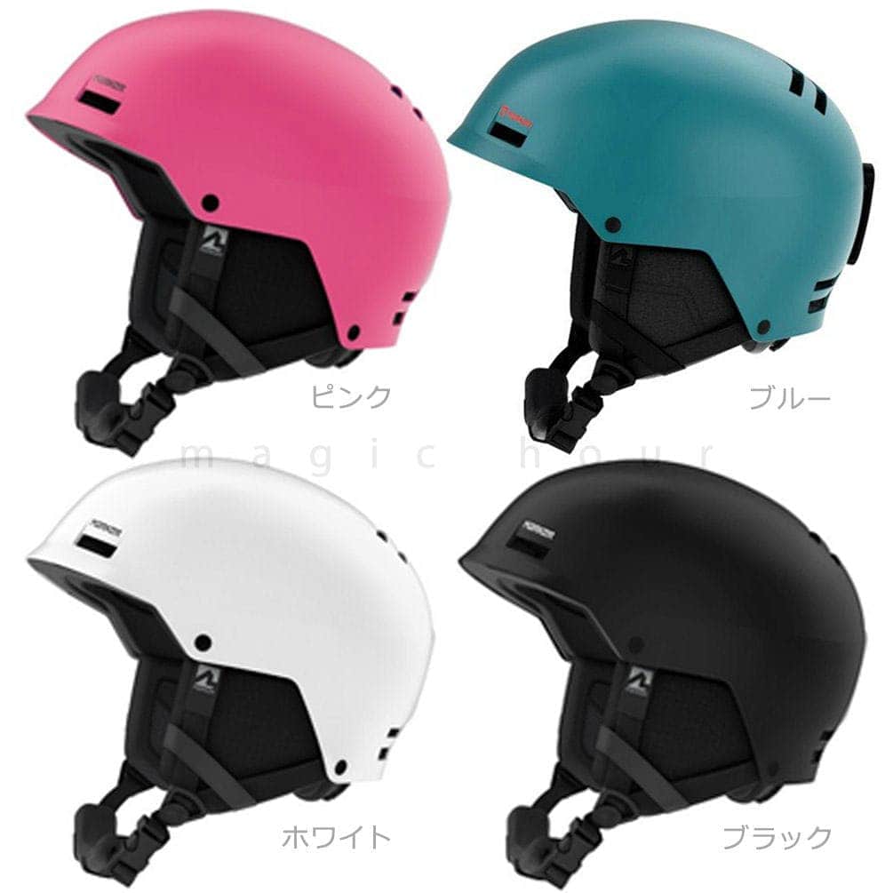 ヘルメット スキー スノーボード メンズ MARKER マーカー KOJO おしゃれ プロテクター 子ども用 スポーツ 登山 自転車 サイズ調節 スノーヘルメット MK-MET-KOJO-BLACK-O MARKER(マーカー) 4