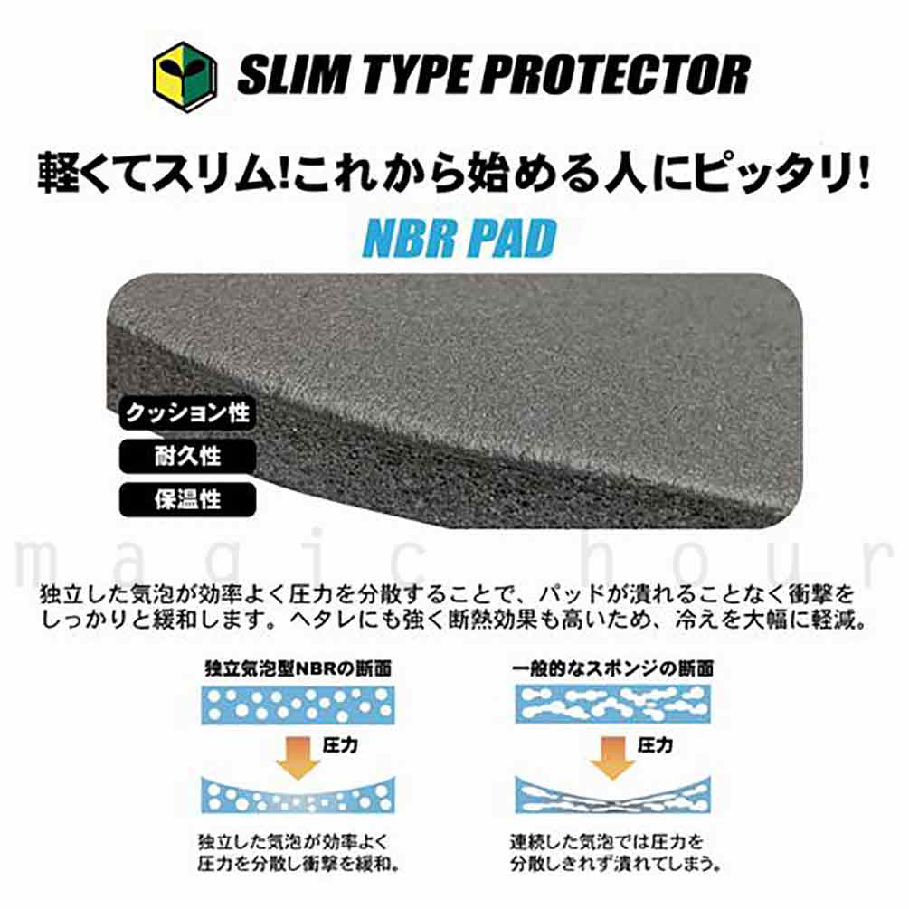 スノーボード プロテクター ヒップ パッド ロング丈 メンズ レディース 下半身 吸汗速乾 スノボ インナーパンツ けつパッド スポーツ ウェア レイヤー northpeak MNP-1248-BK-LXL north peak(ノースピーク) 2