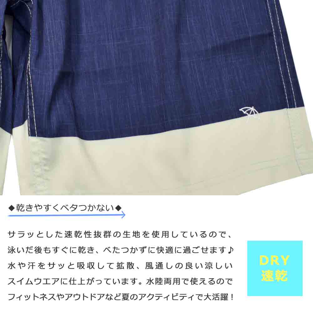 送料無料 サーフパンツ メンズ 水着 海水パンツ 海パン インナー付き 柄 サーフトランクス 水陸両用 お洒落 サーフィン 海水浴 プール サポーター付 青 黒 U-PLM-MPT-813603-BLACK-L アーノルドパーマー 1