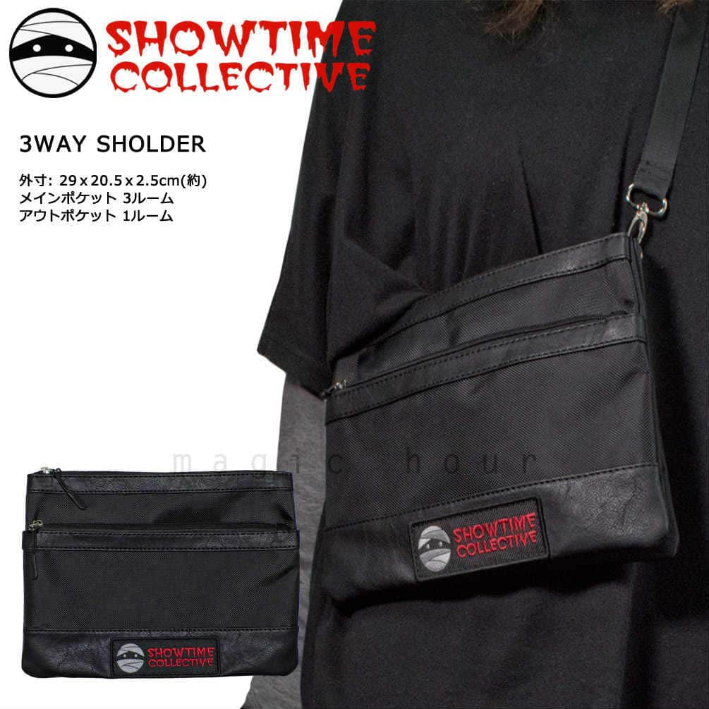 SACOSHE-1902-BLK-F : SHOWTIME COLLECTIVE(ショウタイム コレクティブ)
