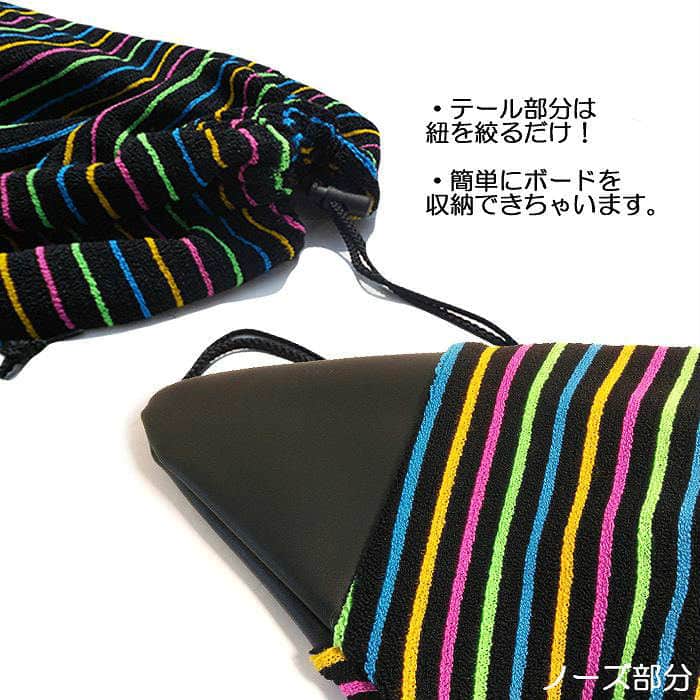 サーフボード ケース ニットケース ショートボード SHORT NOSE用 6'0" フィート サーフィン ボード ケース SHORTNOSE2-60 SHORTNOSE2-BLKMLT-60  1