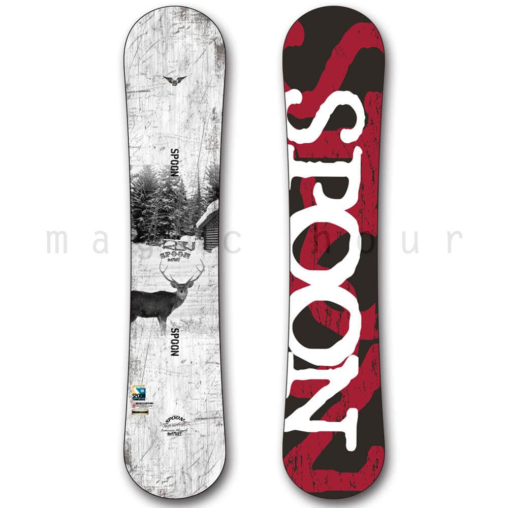 スノーボード 板 メンズ 単品 グラトリ オールラウンド キャンバー SPOON スプーン NATURE スノボー 初心者 ボード 2019 フリーラン パーク かっこいい 白 SPB-19NATURE-147 SPOON(スプーン) 4