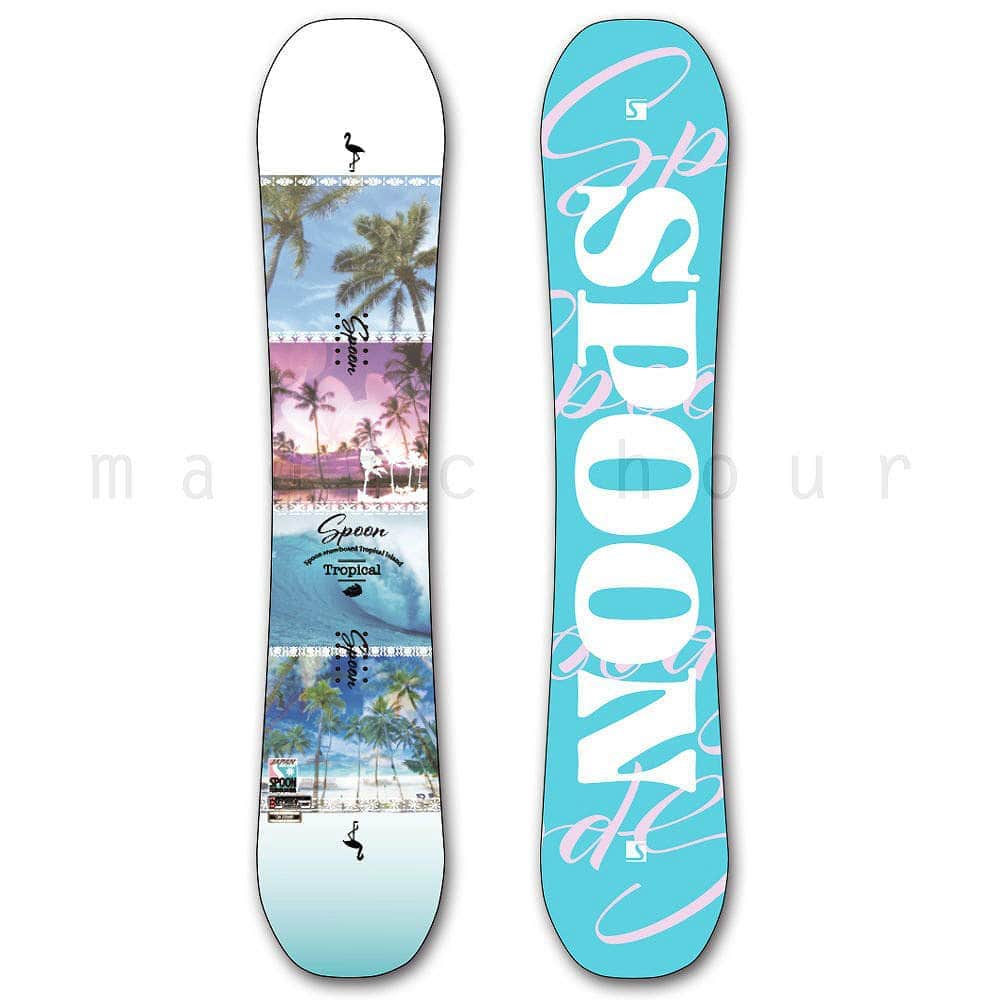 スノーボード 板 レディース 単品  SPOON スプーン TROPICAL スノボー 初心者でも簡単 イージー イージー キャンバー ボード 白 ホワイト ピンク かわいい SPB-20TROPICAL-135 SPOON(スプーン) 4