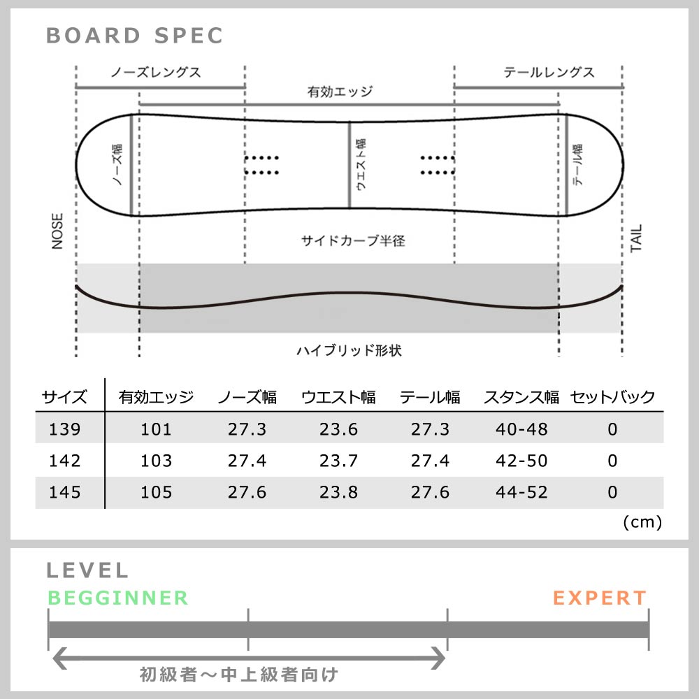スノーボード 板 レディース 2点 セット スノボー ビンディング SPOON スプーン STORY 初心者 ハイブリッド キャンバー ボード グラトリ カワイイ おしゃれ 黒 SPB-21STORY-SET2-139 SPOON(スプーン) 4