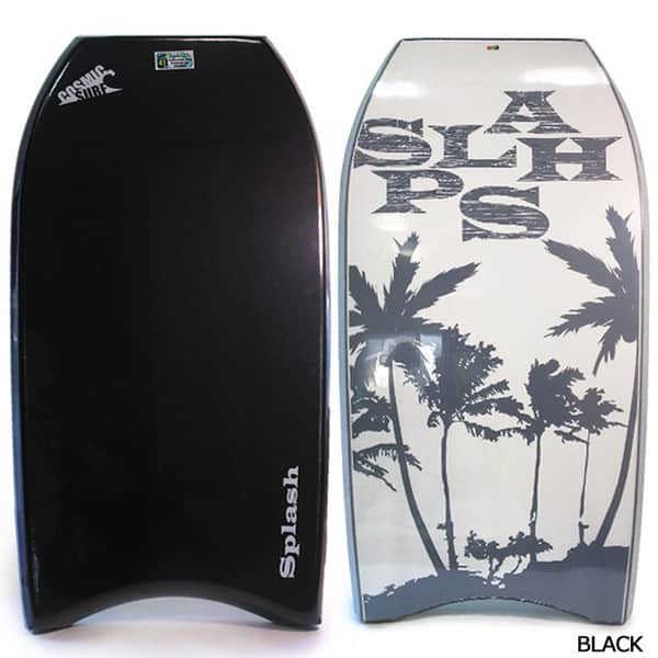 メンズ ボディボード 3点 セット 40インチ 41インチ COSMIC SURF コスミックサーフ ボディーボード ニットケース リーシュコード SPLASH-MSET3-BLK SPLASH-MSET3-BLK-40 COSMIC SURF(コスミックサーフ) 1