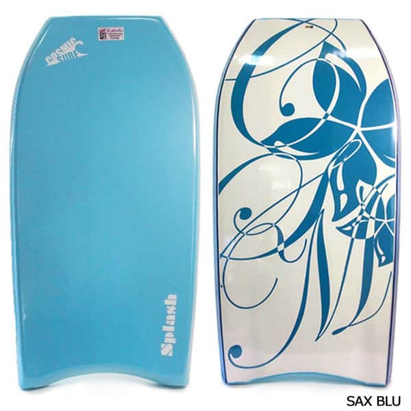 レディース ボディボード 5点 セット 36  38インチ COSMIC SURF コスミックサーフ ボディーボード ニットケース リーシュ フィン ソックス SPLASH-WSET5-SAX SPLASH-WSET5-SAX-36 COSMIC SURF(コスミックサーフ) 2