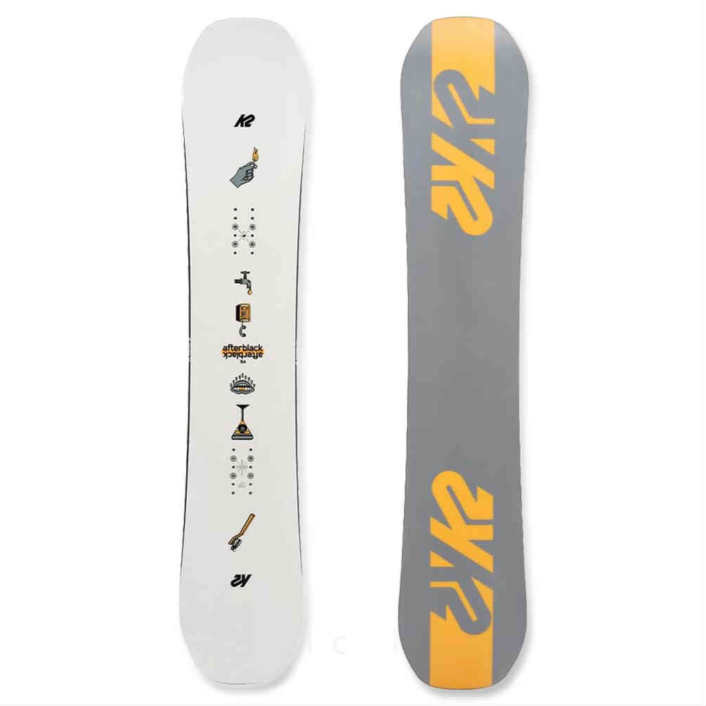 スノーボード 板 メンズ 単品 K2 ケーツー AFTERBLACK コンビネーション キャンバー ツイン ボード スノボー 初心者 お洒落 ST-K2SB-24AFTERBLK-149 K2(ケーツー) 5