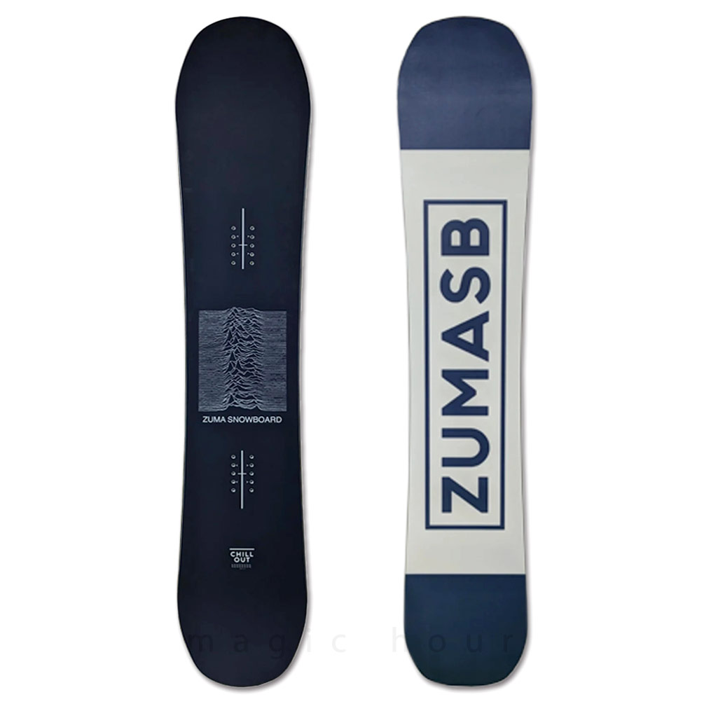 スノーボード 板 メンズ 2点 セット ZUMA ツマ CHILLOUT ビンディング ブーツ 24-25 ハイブリッド キャンバー ボード グラトリ 初心者 お洒落 ブランド 型落ち ST-ZMSB-25CHLM-ST2-147 ZUMA(ツマ) 1