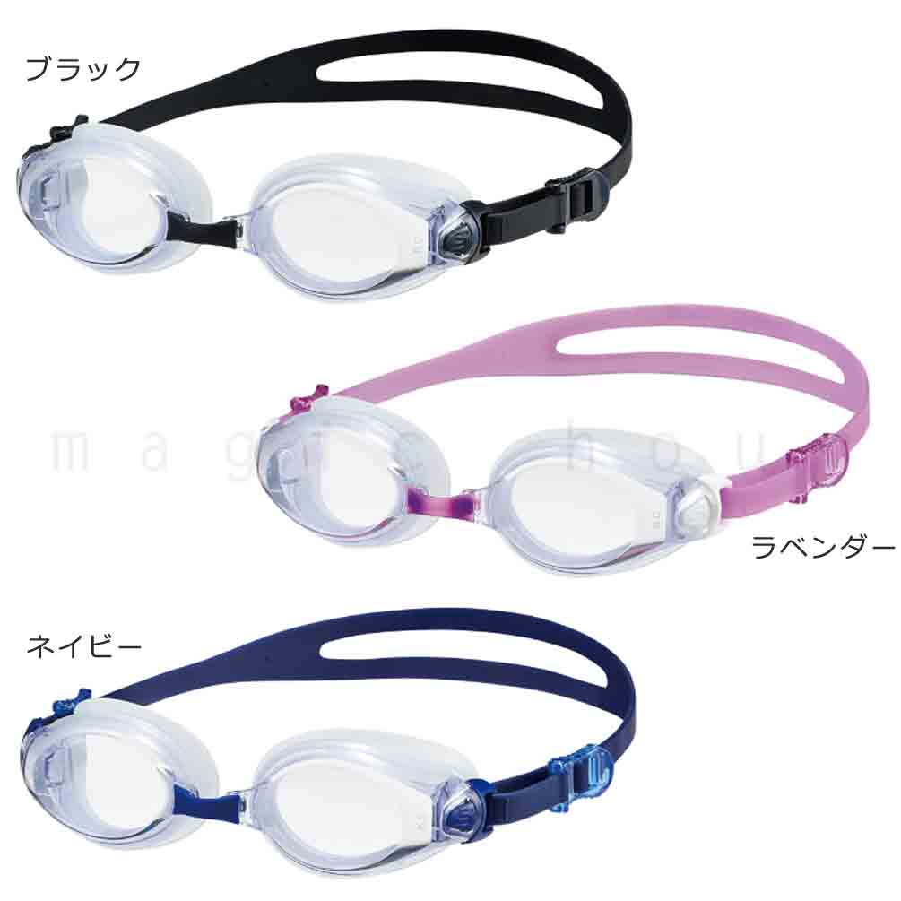 スイミング ゴーグル 度付き スイムゴーグル 専用パーツ セット くもり止め 水泳 大人 メンズ レディース 競泳 プール SWANS スワンズ フィットネス クリア 透明 SW-FCL-45PAF-CLST-250-BK SWANS(スワンズ) 5